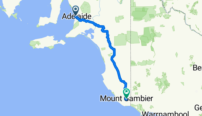 Adelaide to Mt Gambier