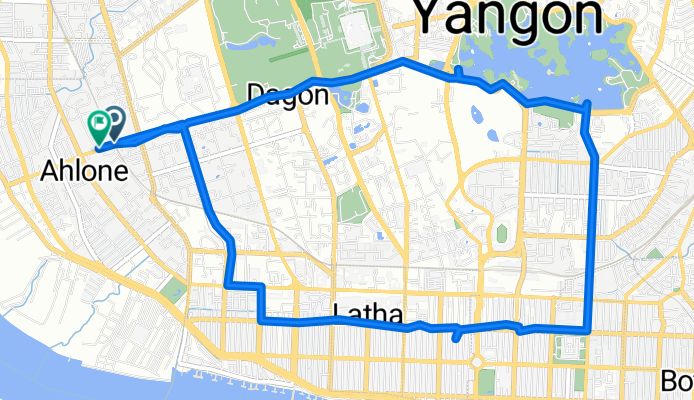 Morning downtown ride