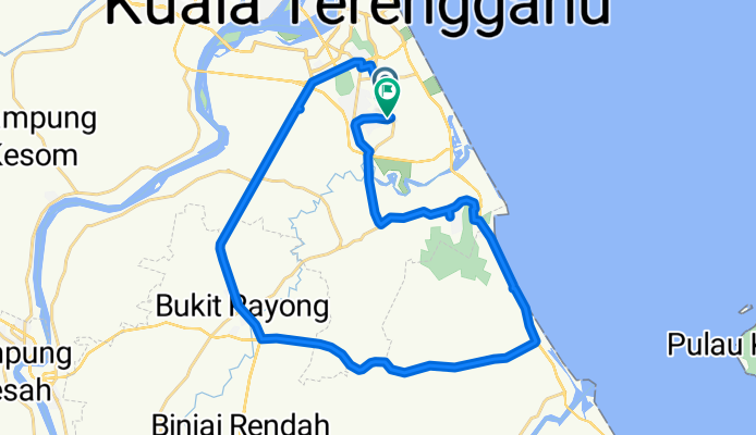 Jalan Gong Tok Nasek to Lot 4897-B