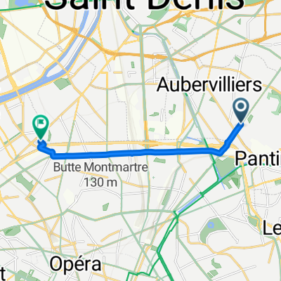 De Avenue Jean Jaurès à Rue Morel