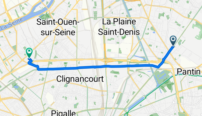 De Avenue Jean Jaurès à Rue Morel