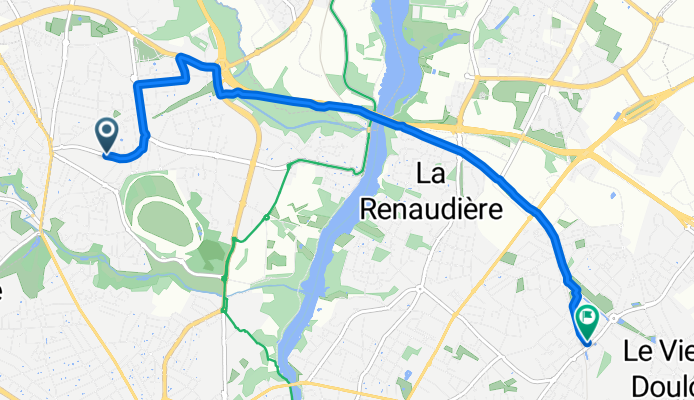 Rue de la Fantaisie, Nantes à Rue du Bois Robillard, Nantes