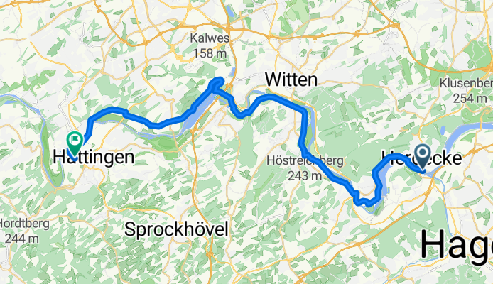 Von Herdecke bis Hattingen