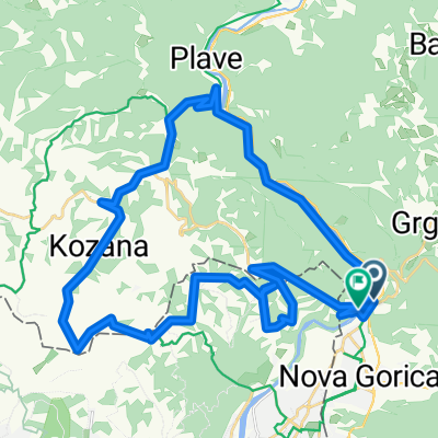 Solkan-Plave- Goriška Brda Podsabotin Solkan