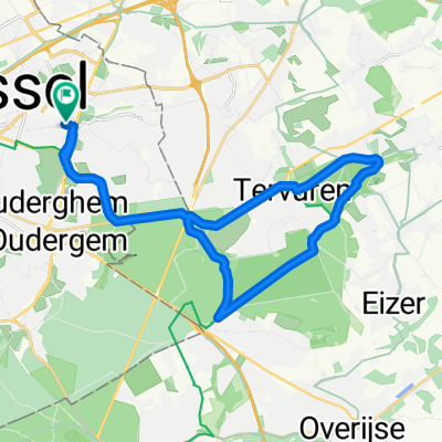 De Rue de la Cambre 2D à Rue de la Cambre 2E