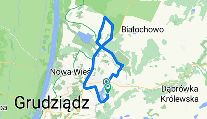 Jaśminowa, Grudziądz do Jaśminowa, Grudziądz