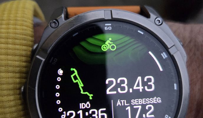 Foto 2 de la ruta de Bikemap "Könnyű út"