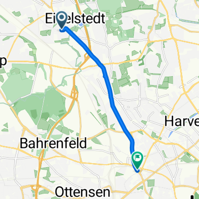 Kapitelbuschweg, Hamburg nach Eggerstedtstraße, Hamburg