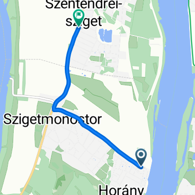 Monostori utca - Csóka utca