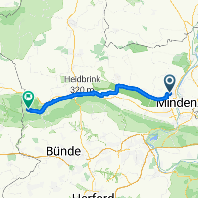 Grüner Weg nach Auf'n Linsken