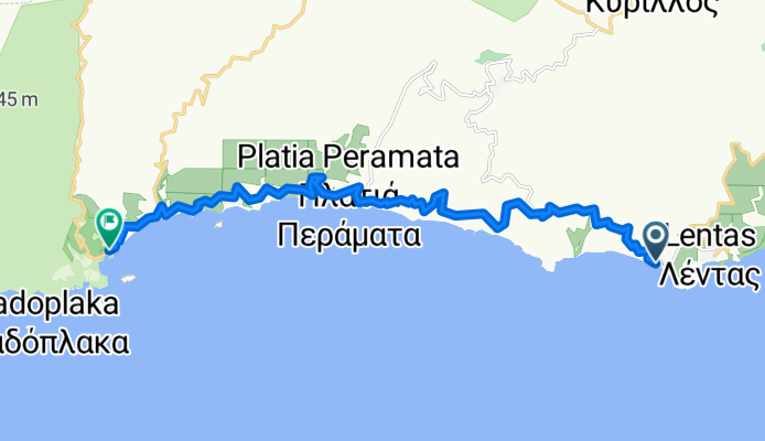 Miamou to Moiron-Kalon Limenon, Kaloi Limenes