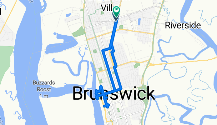 Altama Ave, Brunswick to Altama Ave, Brunswick