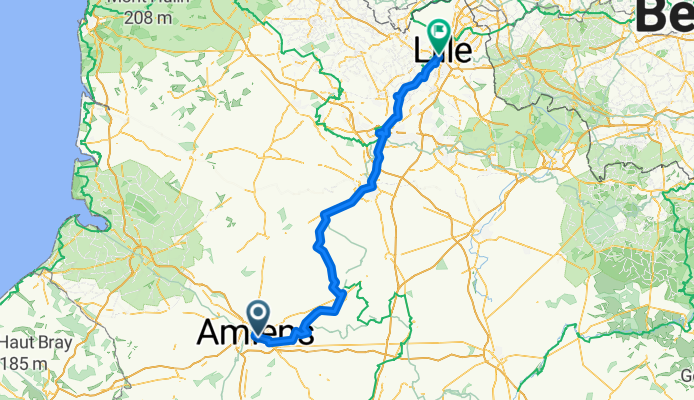 Amiens à Lille