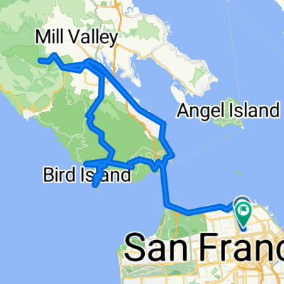 Route in San Francisco