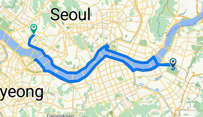 방이동, 서울특별시에서 신촌로2길, 서울특별시까지