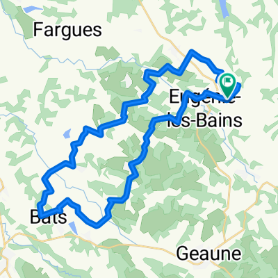 Route Cassagne, Eugénie-les-Bains à Route Cassagne, Eugénie-les-Bains