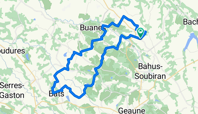 Route Cassagne, Eugénie-les-Bains à Route Cassagne, Eugénie-les-Bains