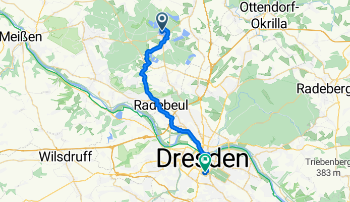 Von Moritzburg bis Dresden