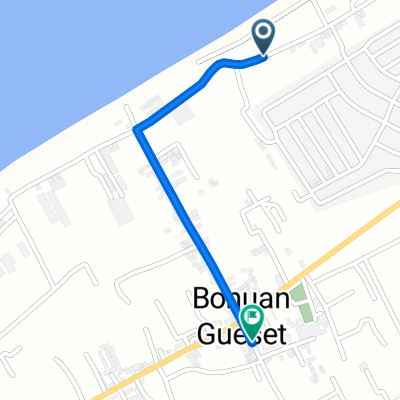 Route to Fernandez extension Dasmariñas Street