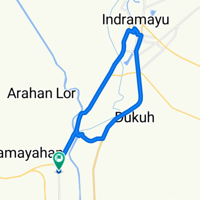 Jalan Raya Lohbener No.36 to Jalan Raya Lohbener No.36