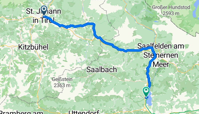 Von Sankt Johann in Tirol bis Zell am See