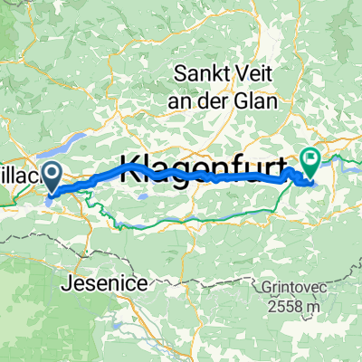 Von Villach bis Sankt Kanzian am Klopeiner See