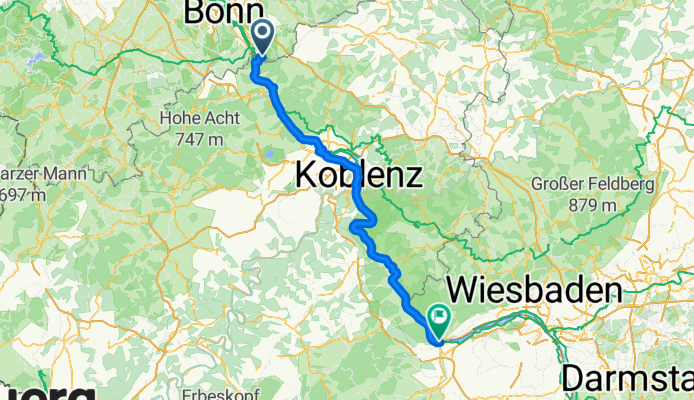 Bad Honnef - Bingen am Rhein