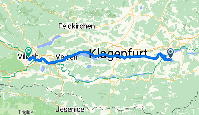 Von Sankt Kanzian am Klopeiner See bis Velden am Wörther See