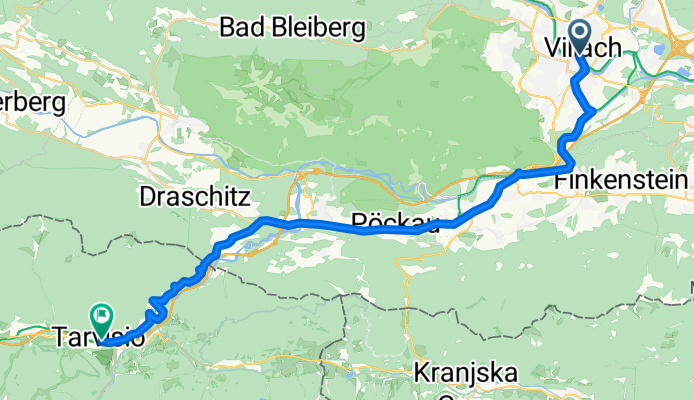 Von Velden am Wörther See bis Tarvis