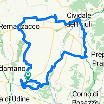 Via Peruzzi, Buttrio a Via Peruzzi, Buttrio