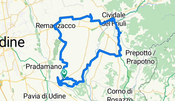 Via Peruzzi, Buttrio a Via Peruzzi, Buttrio