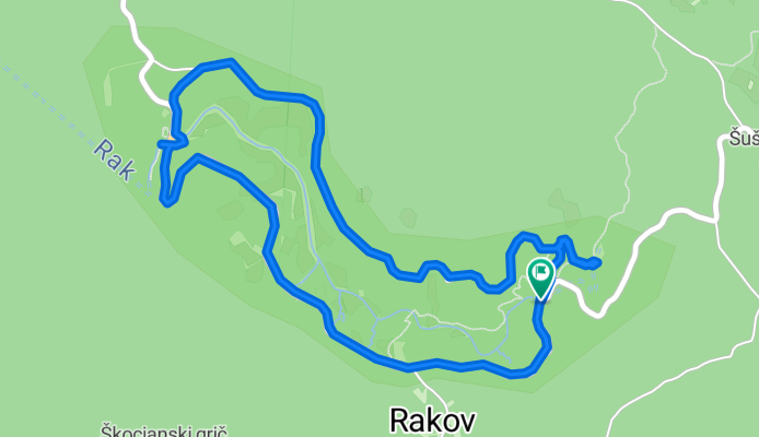 Regionalna Cesta 914, Cerknica to Regionalna Cesta 914, Cerknica