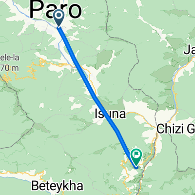 Shaba to Dobji Dzong