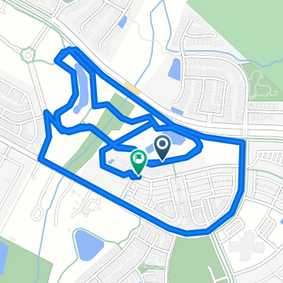 Skytree Dr, Austin to Moody Bend, Austin