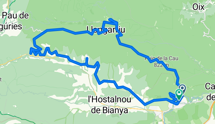 17 GARROTXA : St-Joan-les-Fonts Colldecarrera Vall-d'en-Bac St-Miquel-de-la-Torre Llongarriu Capsacosta St-Salvador-de-Bianya