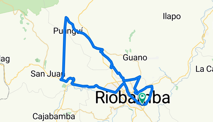Río de Janeiro, Riobamba to San Andres, Urbina, Calpi, Lican to Riobamba, Río de Janeiro