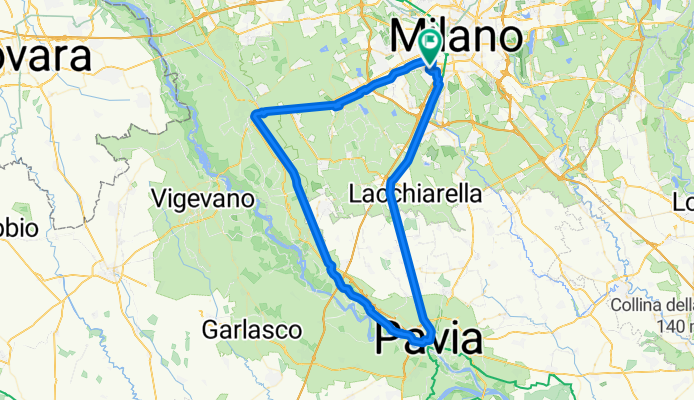 Via Ambrogio Binda, Milaan naar Via Ambrogio Binda, Milaan