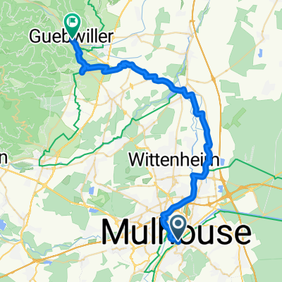 Mulhouse to Guebwiller