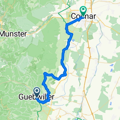 From Guebwiller to Colmar