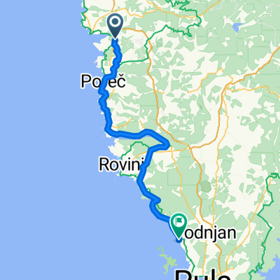 Capuder Tar-Vabriga to Vodnjan