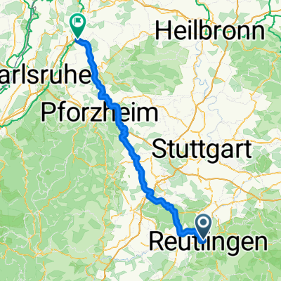 Reutlingen - Bruchsal