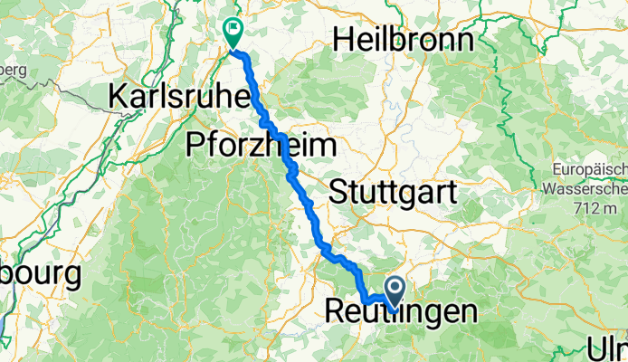 Reutlingen - Bruchsal