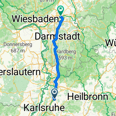 Bruchsal - Frankfurt am Main