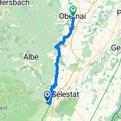 From Sélestat to Obernai