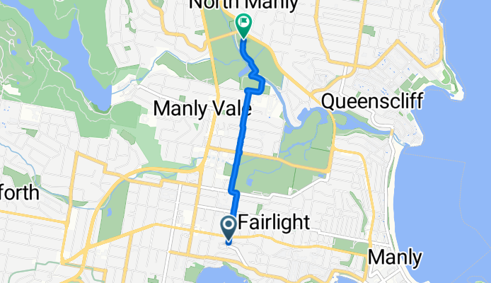 Rosedale Ave, Fairlight to Pittwater Rd, North Manly