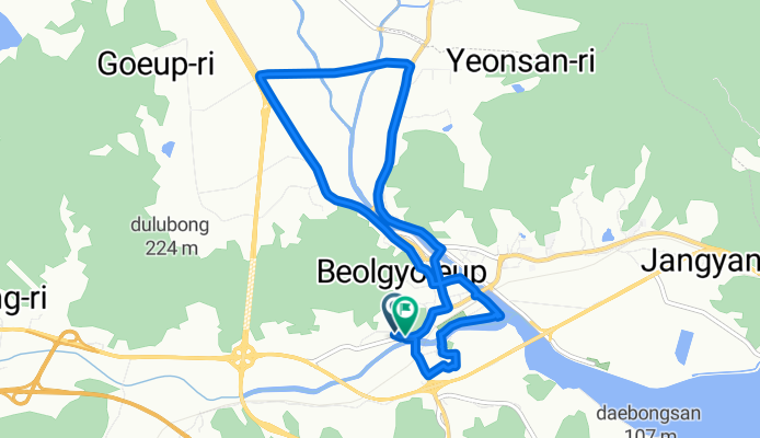 Beolgyo-eup 100-10 to Beolgyo-eup 100-10