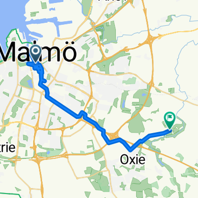 Stenhuggaregatan, Malmö to Södra Sallerup, Malmö