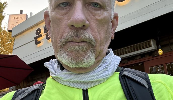 Photo 1 of the Bikemap route "대추리, 평택시 to 용화동, 아산시"