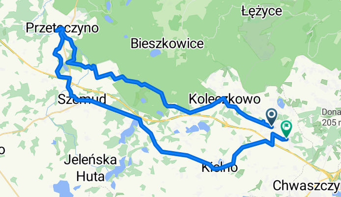 Route in Szemud