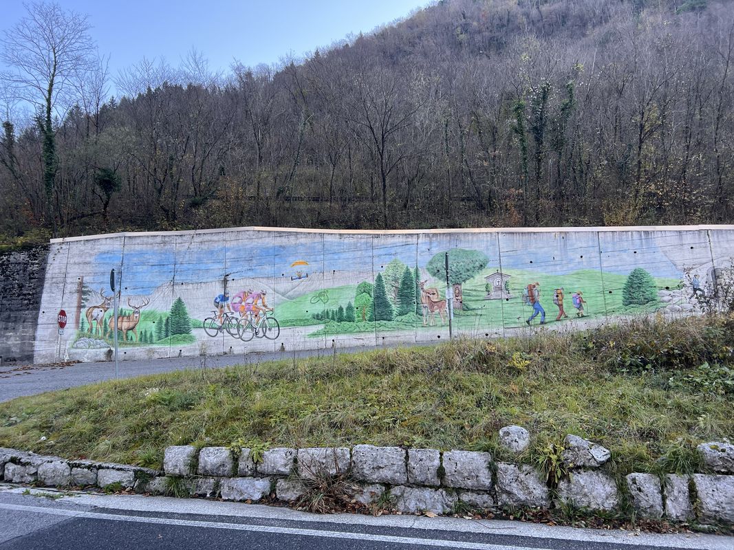 Tarcento to Debellis to Monteperta to Tarcento